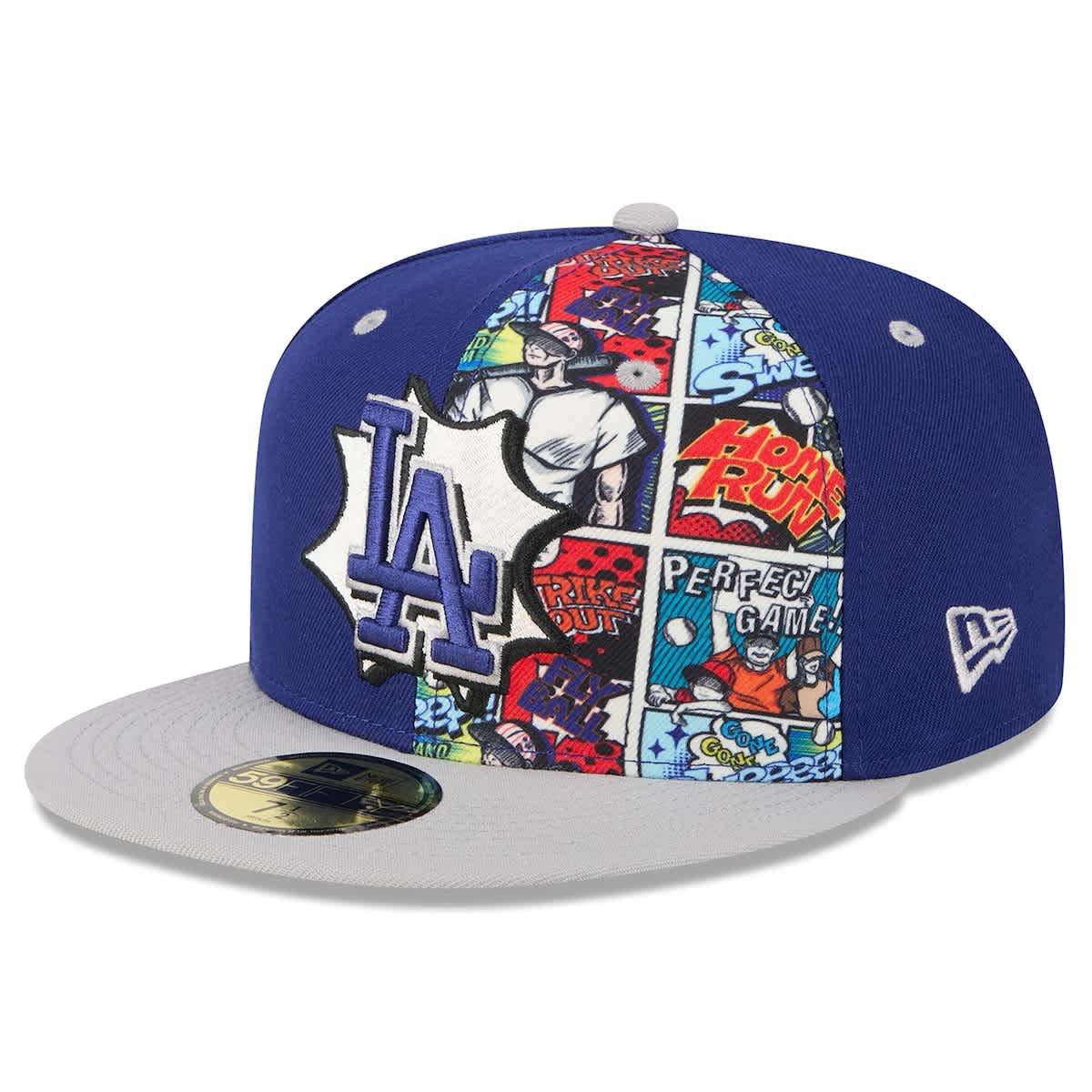 MLB Royal/Gray Los Angeles Dodgers 2025 MLB Diamond Hero Edition 59FIFTY Fitted Hat