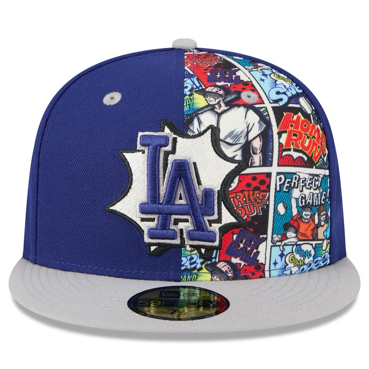 MLB Royal/Gray Los Angeles Dodgers 2025 MLB Diamond Hero Edition 59FIFTY Fitted Hat