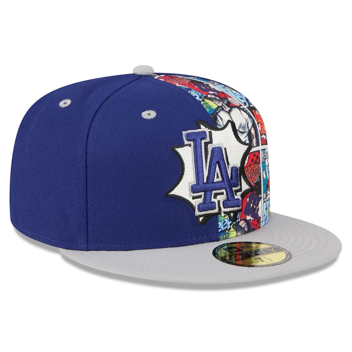MLB Royal/Gray Los Angeles Dodgers 2025 MLB Diamond Hero Edition 59FIFTY Fitted Hat