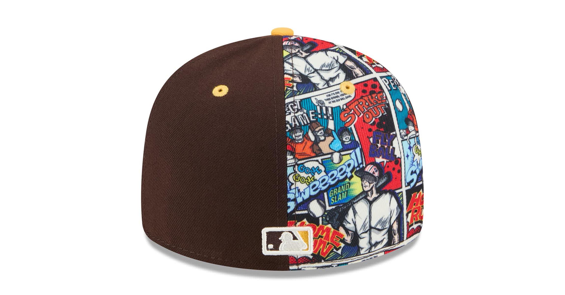 MLB Brown/Gold San Diego Padres 2025 MLB Diamond Hero Edition Low 59FIFTY Fitted Hat