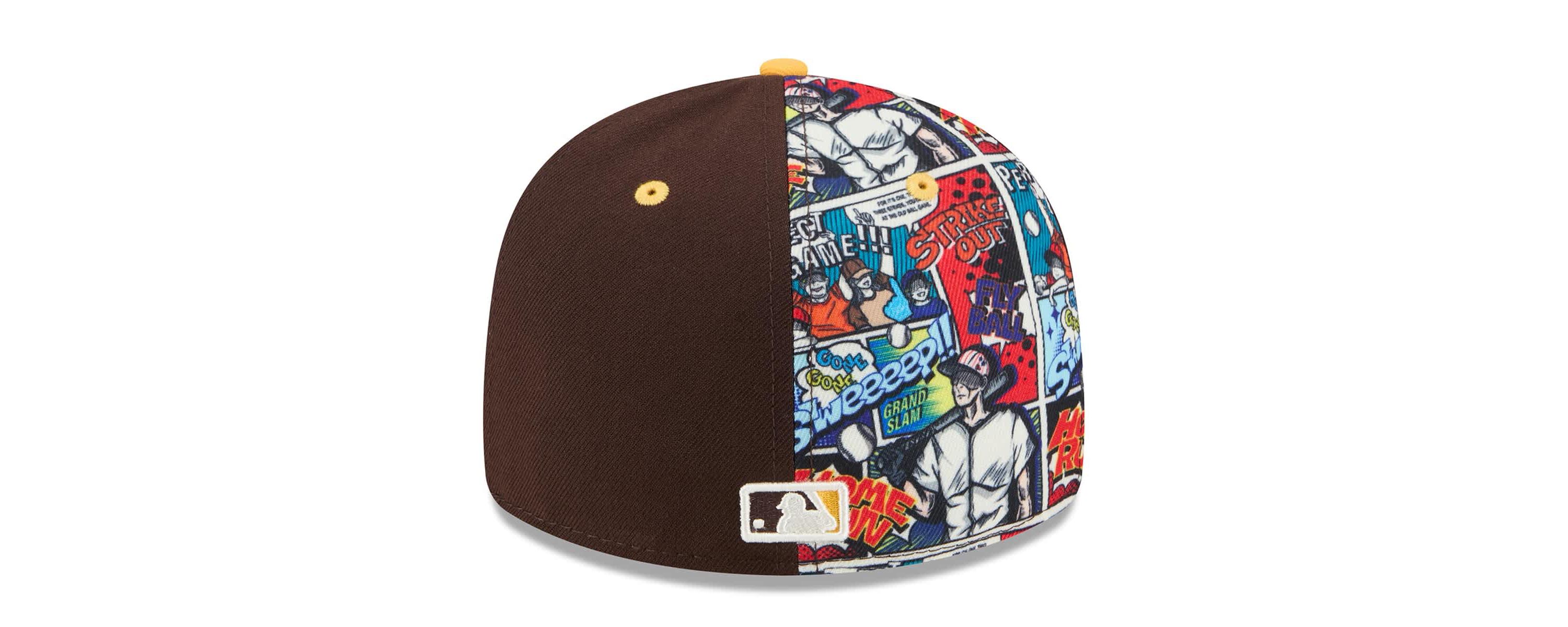 MLB Brown/Gold San Diego Padres 2025 MLB Diamond Hero Edition Low 59FIFTY Fitted Hat