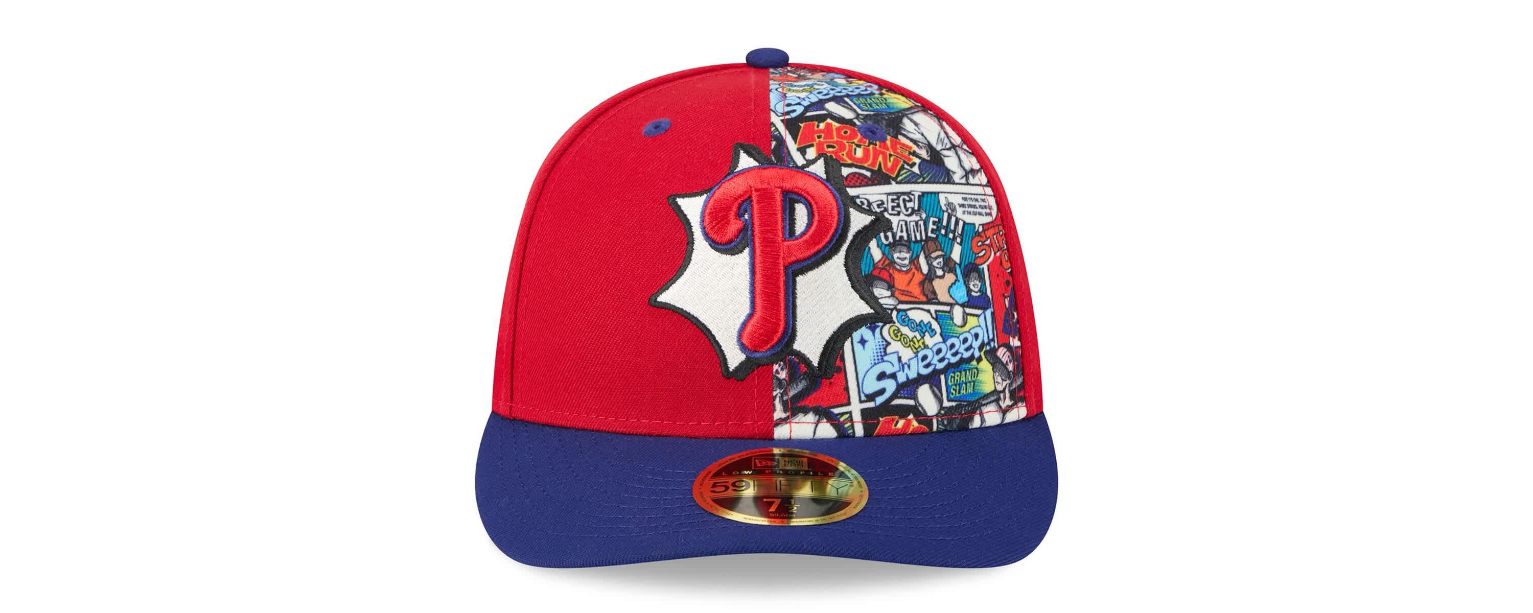 MLB Red/Royal Philadelphia Phillies 2025 MLB Diamond Hero Edition Low 59FIFTY Fitted Hat