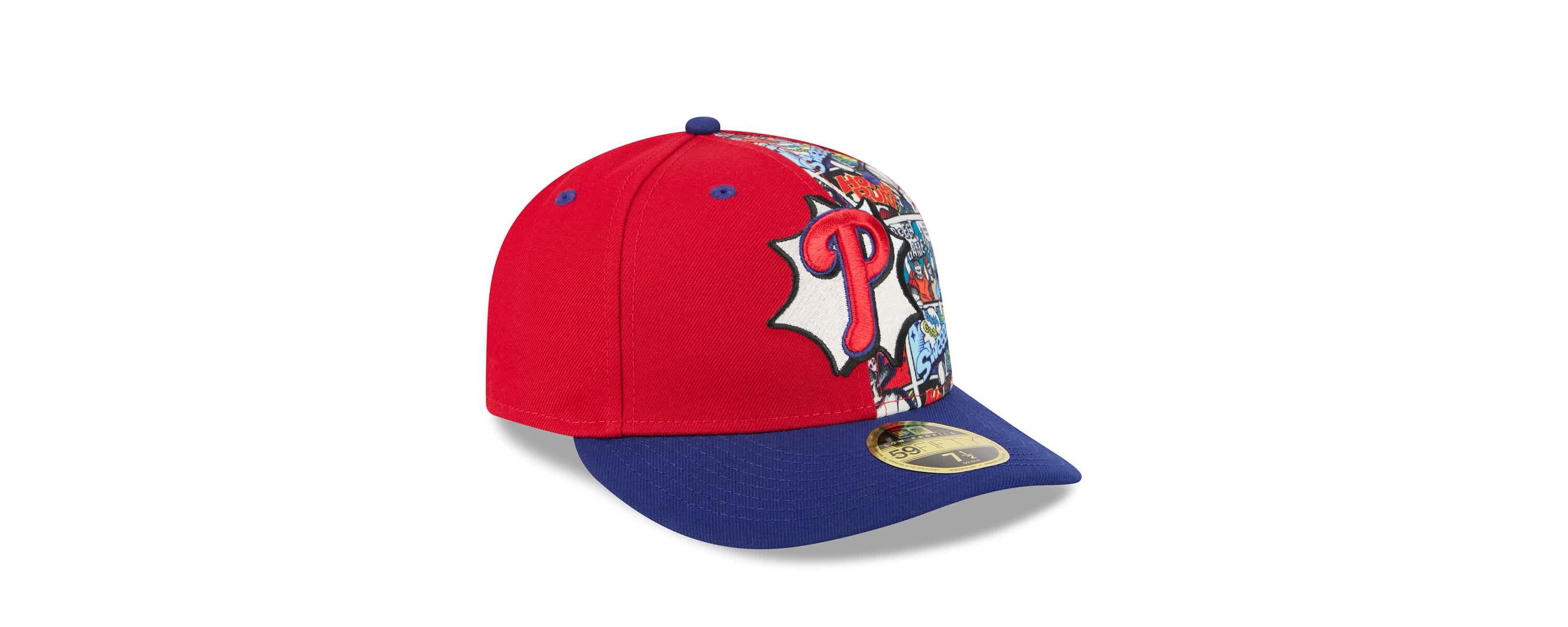 MLB Red/Royal Philadelphia Phillies 2025 MLB Diamond Hero Edition Low 59FIFTY Fitted Hat