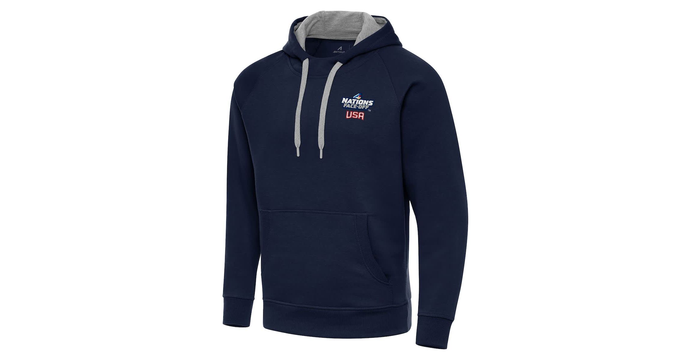 NHL 4 Nations Face-Off USA Hockey 2025 4 Nations Face Off Victory Pullover Hoodie