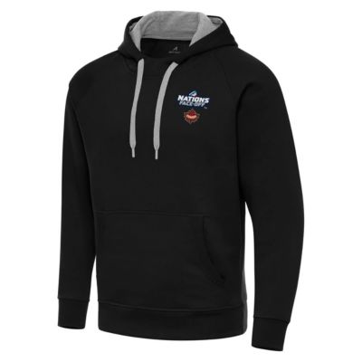 Antigua Men's NHL 4 Nations Face-Off Hockey Canada 2025 4 Nations Face Off Victory Pullover Hoodie, Black, Small