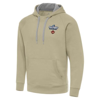 Antigua Men's NHL 4 Nations Face-Off Hockey Canada 2025 4 Nations Face Off Victory Pullover Hoodie, Small