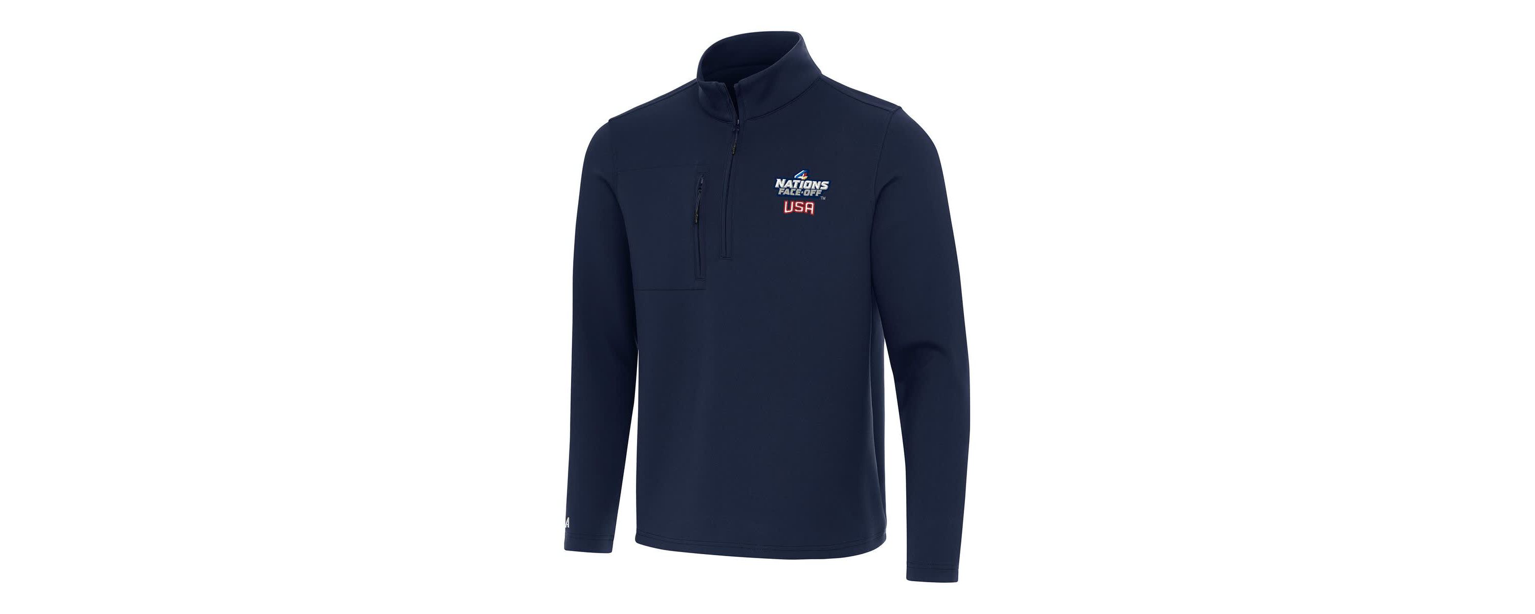 NHL 4 Nations Face-Off USA Hockey 2025 4 Nations Face Off Insider Quarter-Zip Top