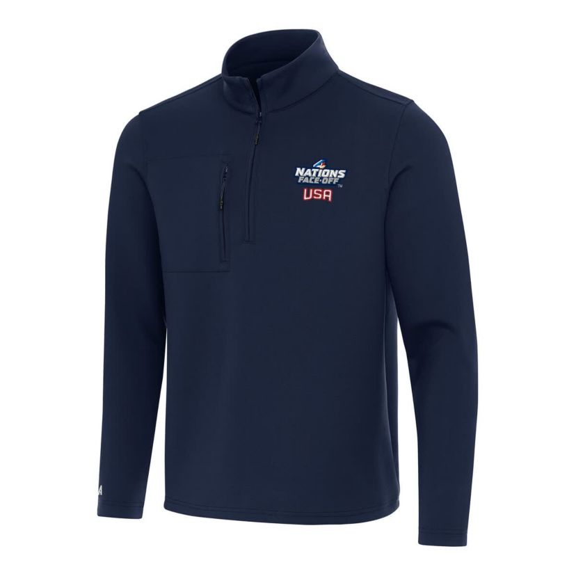 NHL 4 Nations Face-Off USA Hockey 2025 4 Nations Face Off Insider Quarter-Zip Top