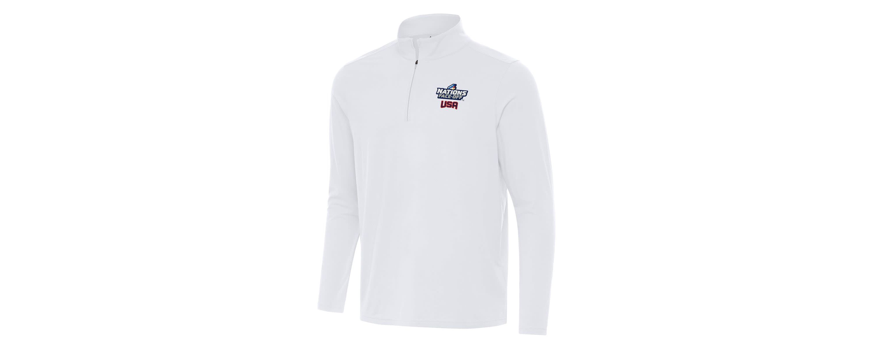 NHL 4 Nations Face-Off USA Hockey 2025 4 Nations Face Off Intent Quarter-Zip Top