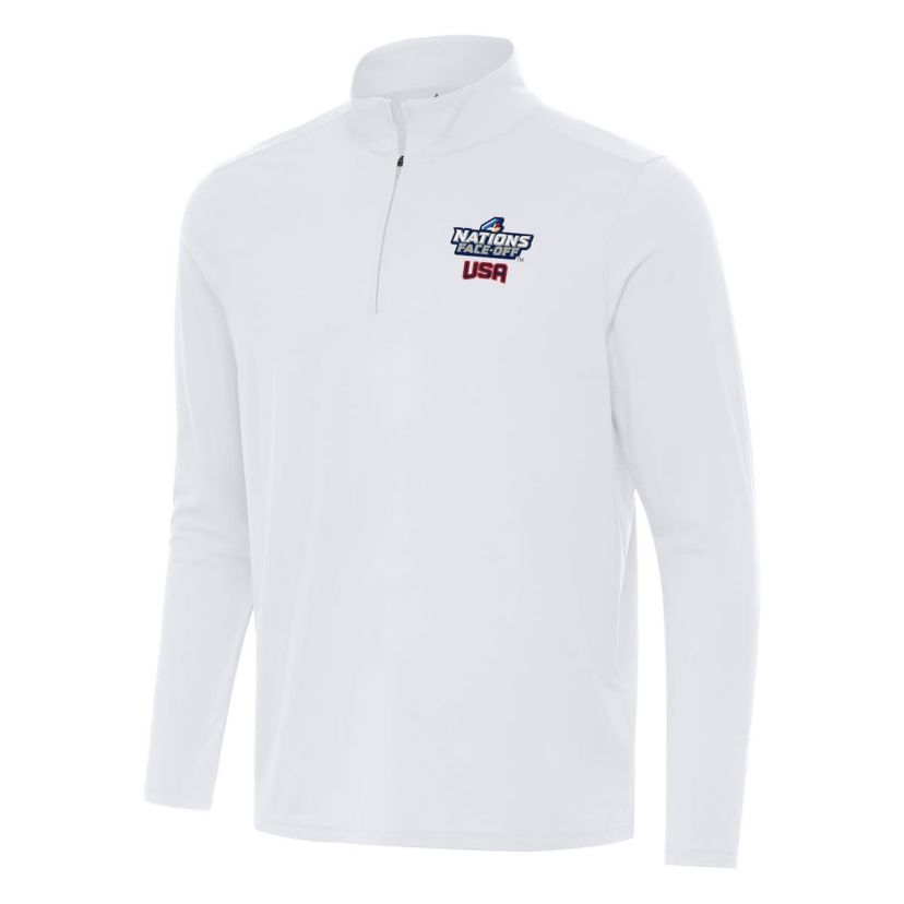 NHL 4 Nations Face-Off USA Hockey 2025 4 Nations Face Off Intent Quarter-Zip Top