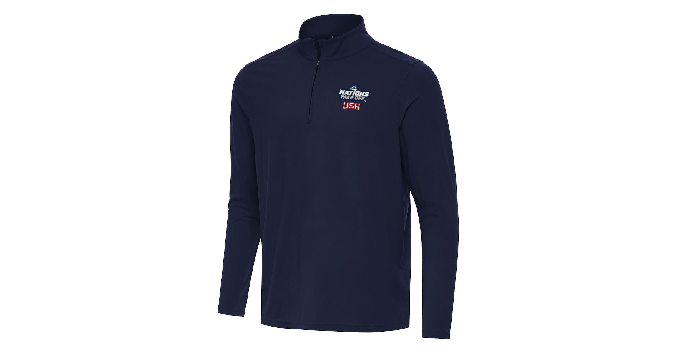 NHL 4 Nations Face-Off USA Hockey 2025 4 Nations Face Off Intent Quarter-Zip Top