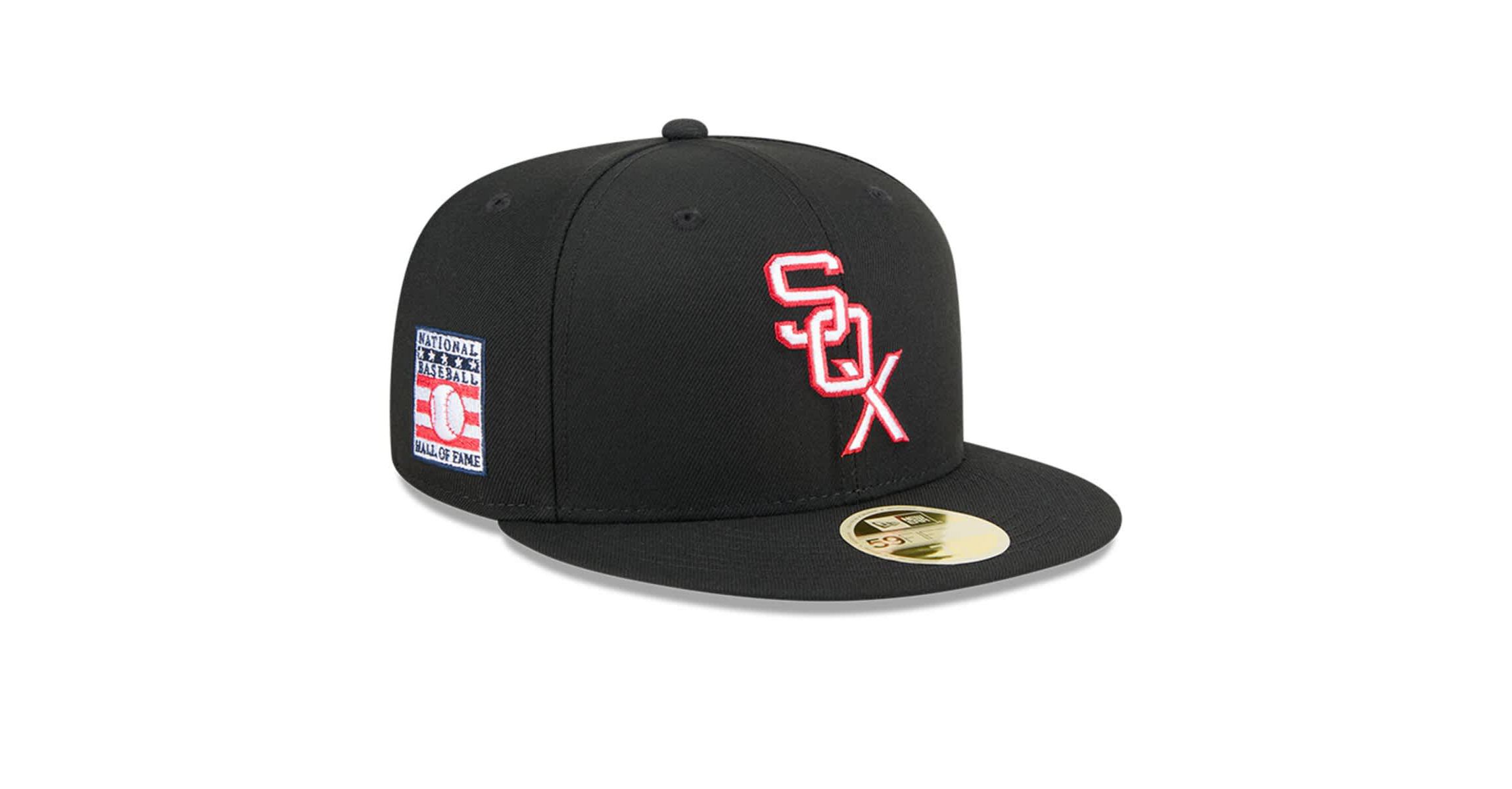 Chicago White Sox MLB Chicago Sox Baseball Hall of Fame 59FIFTY Fitted Hat