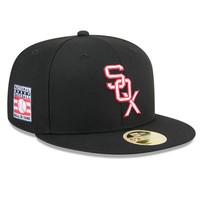 Chicago White Sox MLB Chicago Sox Baseball Hall of Fame 59FIFTY Fitted Hat