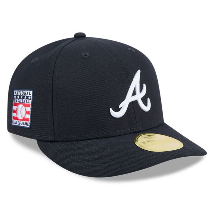 MLB Atlanta Braves Baseball Hall of Fame 59FIFTY Low Fitted Hat