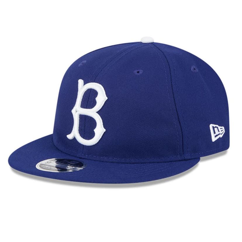 Cooperstown Teams Brooklyn Dodgers Baseball Hall of Fame Retro Crown Cooperstown Collection 9FIFTY Adjustable Hat