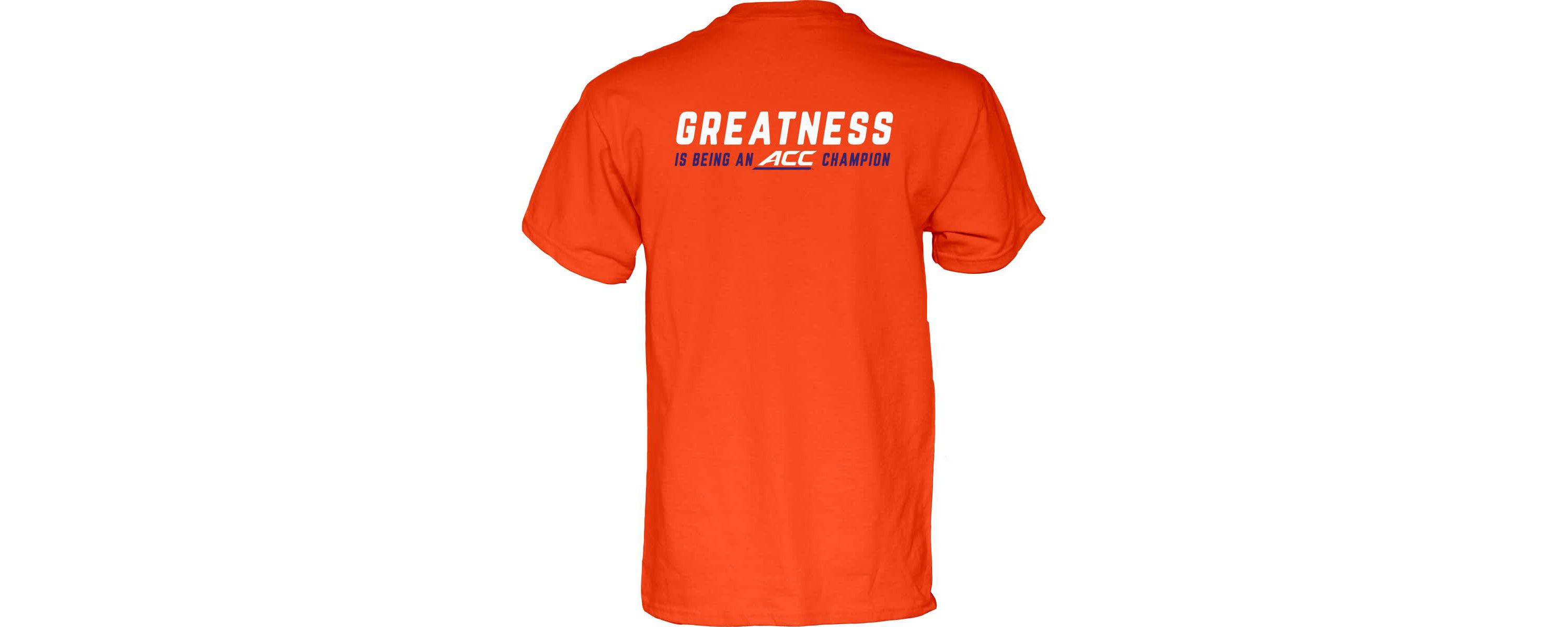NCAA Clemson Tigers 2024 ACC Football Conference s Locker Room T-Shirt