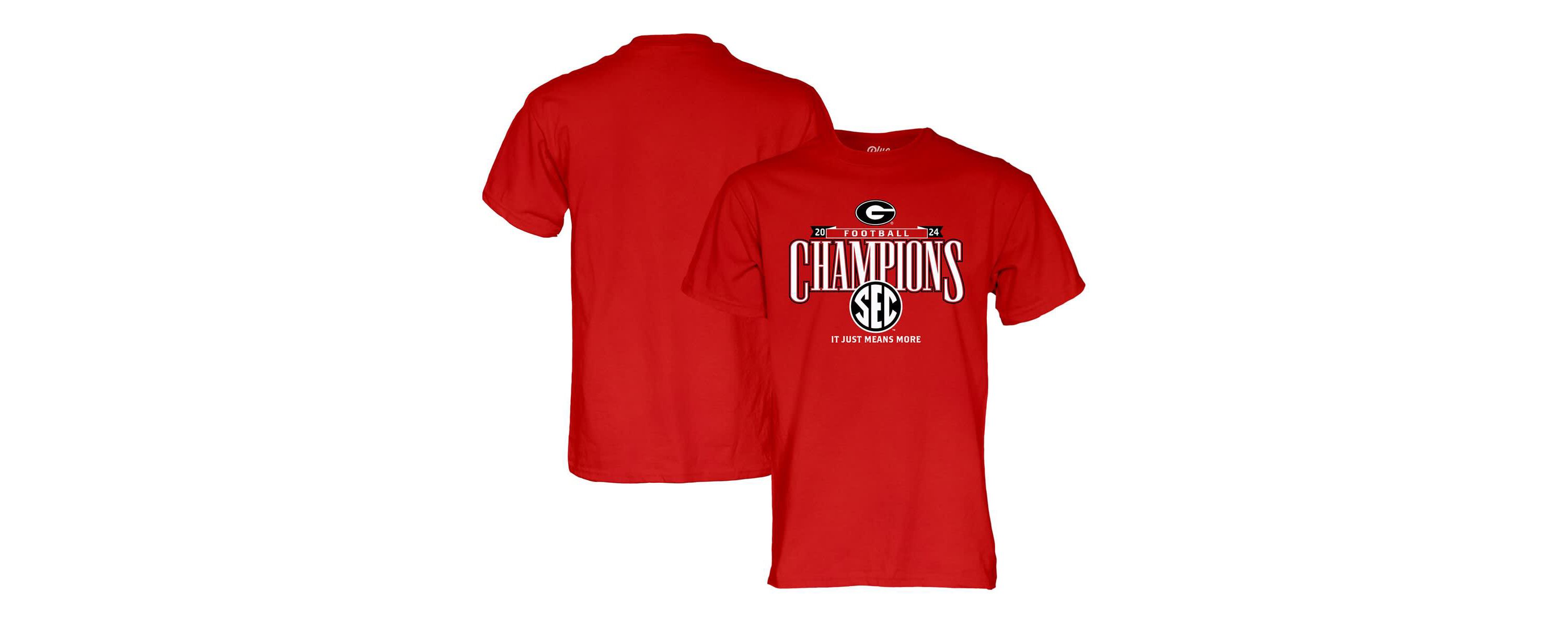 NCAA Georgia Bulldogs 2024 SEC Football Conference s Locker Room T-Shirt