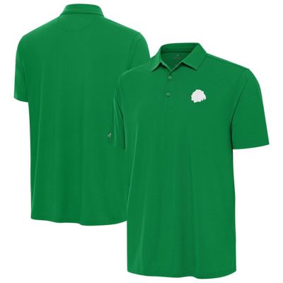 Antigua Men's NHL Kelly Chicago Blackhawks St. Patrick's Day Era Polo, Green, 2XL