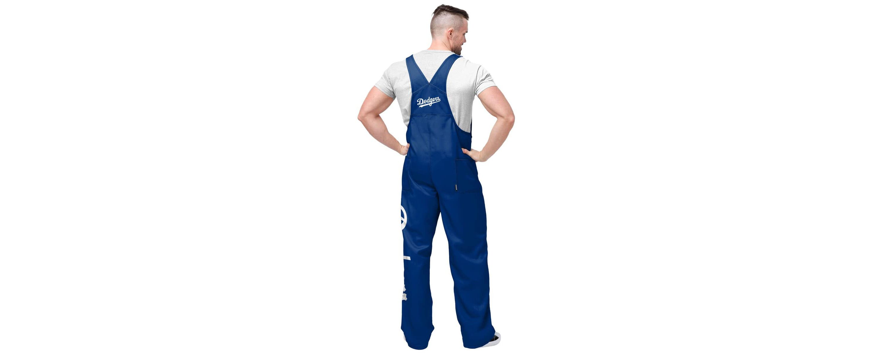MLB Los Angeles Dodgers Big Logo Overalls
