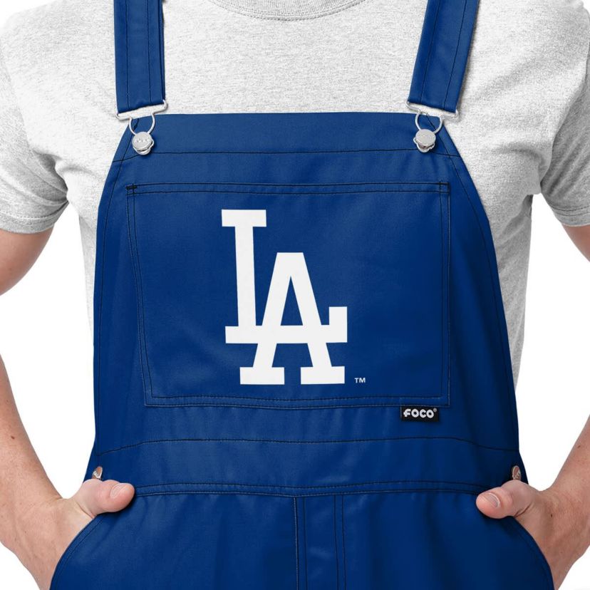MLB Los Angeles Dodgers Big Logo Overalls
