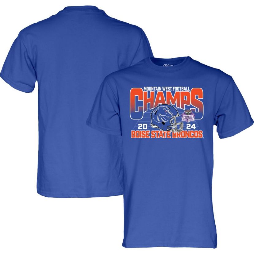 NCAA Unisex Boise State Broncos 2024 Mountain West Conference Football s T-Shirt