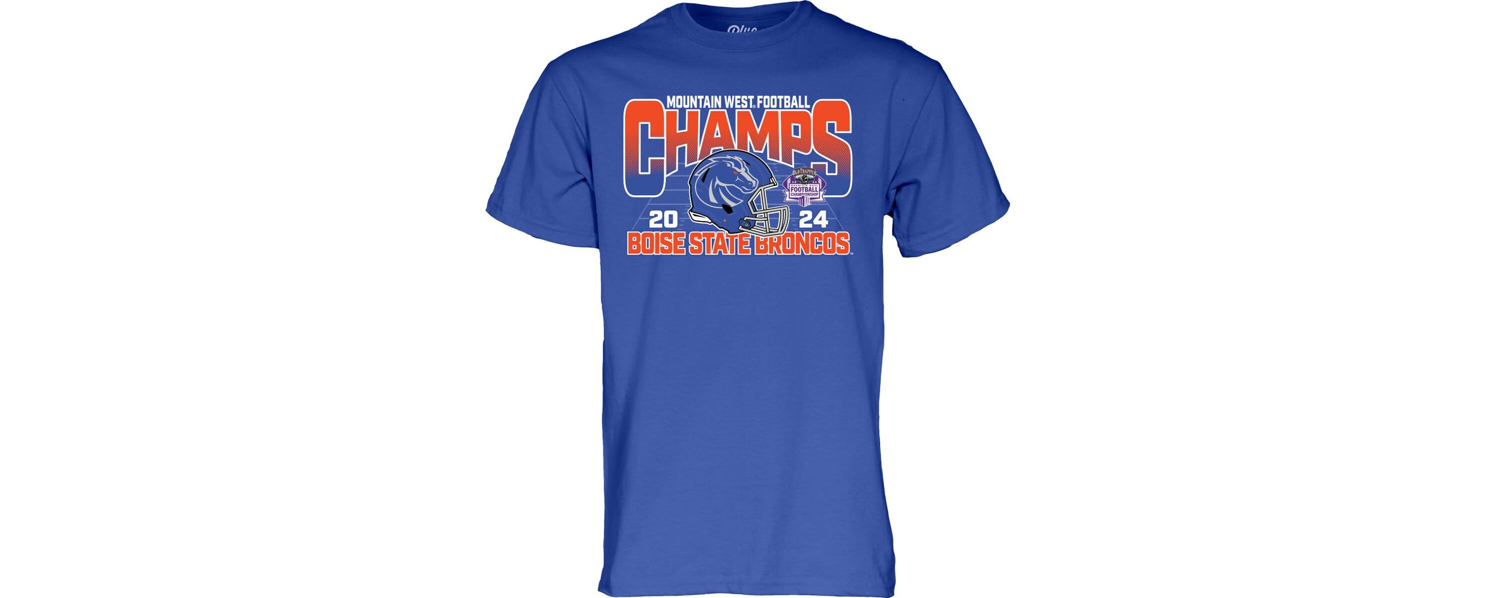 NCAA Unisex Boise State Broncos 2024 Mountain West Conference Football s T-Shirt