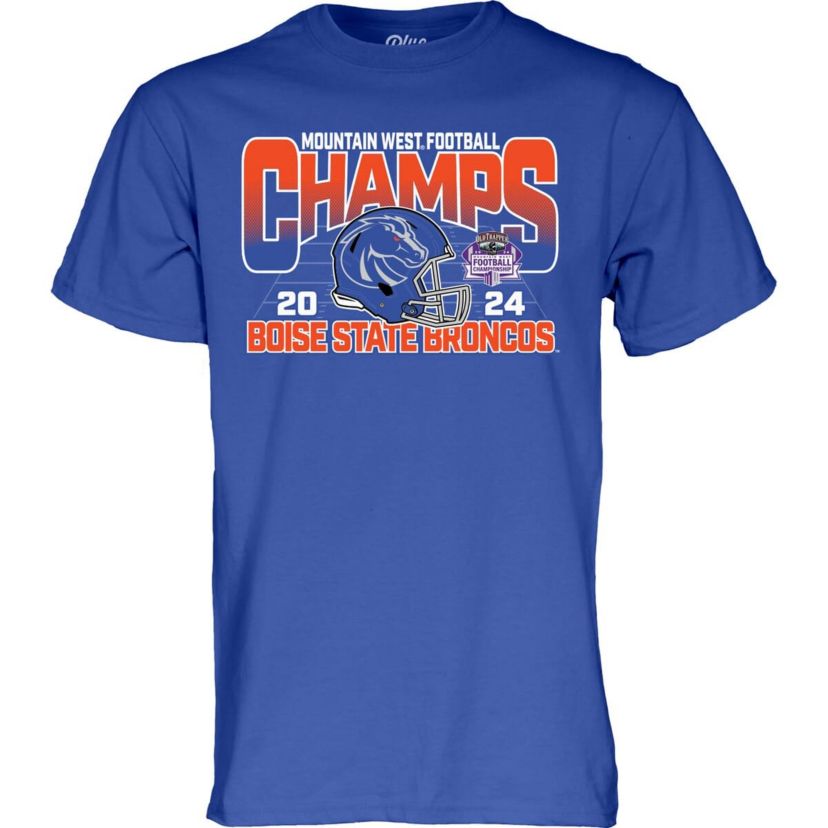 NCAA Unisex Boise State Broncos 2024 Mountain West Conference Football s T-Shirt