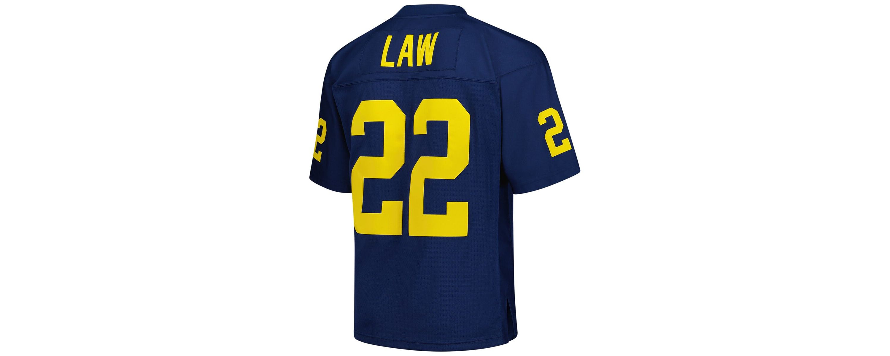 NCAA Ty Law Michigan Wolverines 1994 Legacy Jersey
