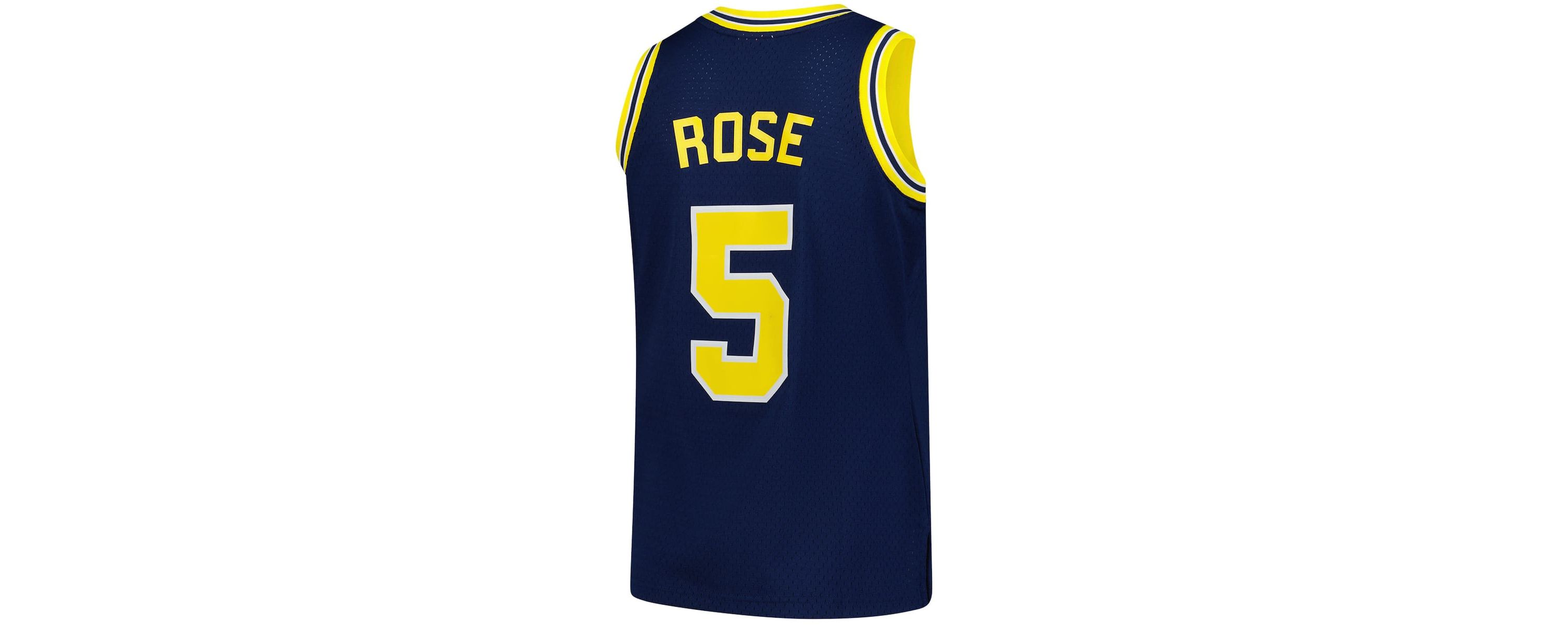 NCAA Jalen Rose Michigan Wolverines 1991/92 Swingman Jersey