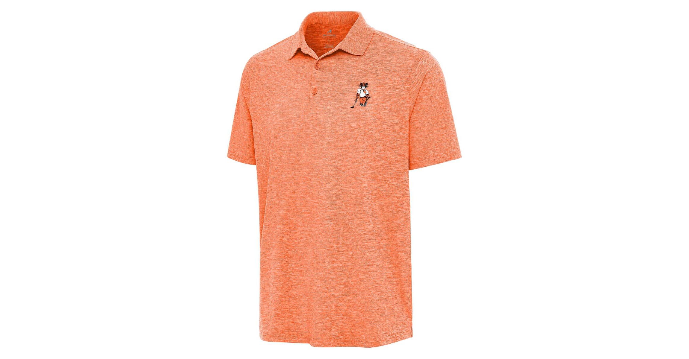 Clemson Tigers NCAA Clemson Standing Tiger Golf Par 3 Polo