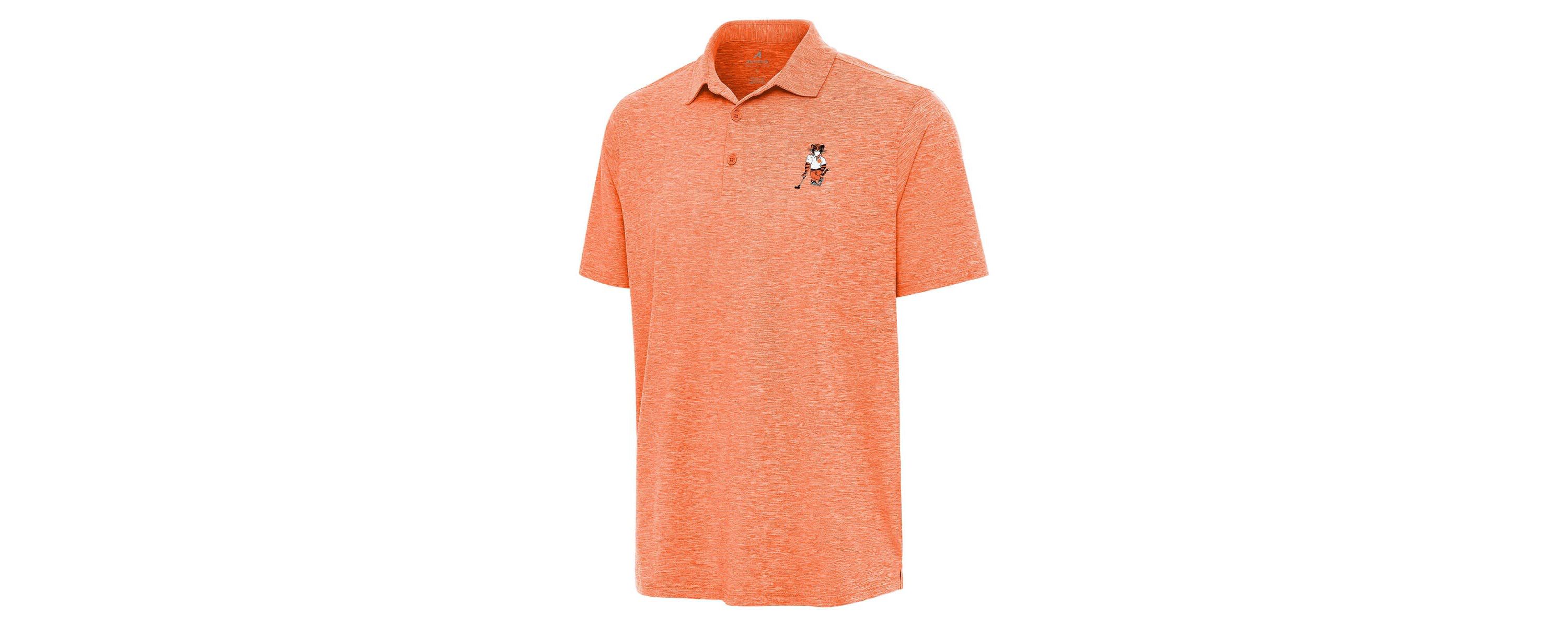 Clemson Tigers NCAA Clemson Standing Tiger Golf Par 3 Polo