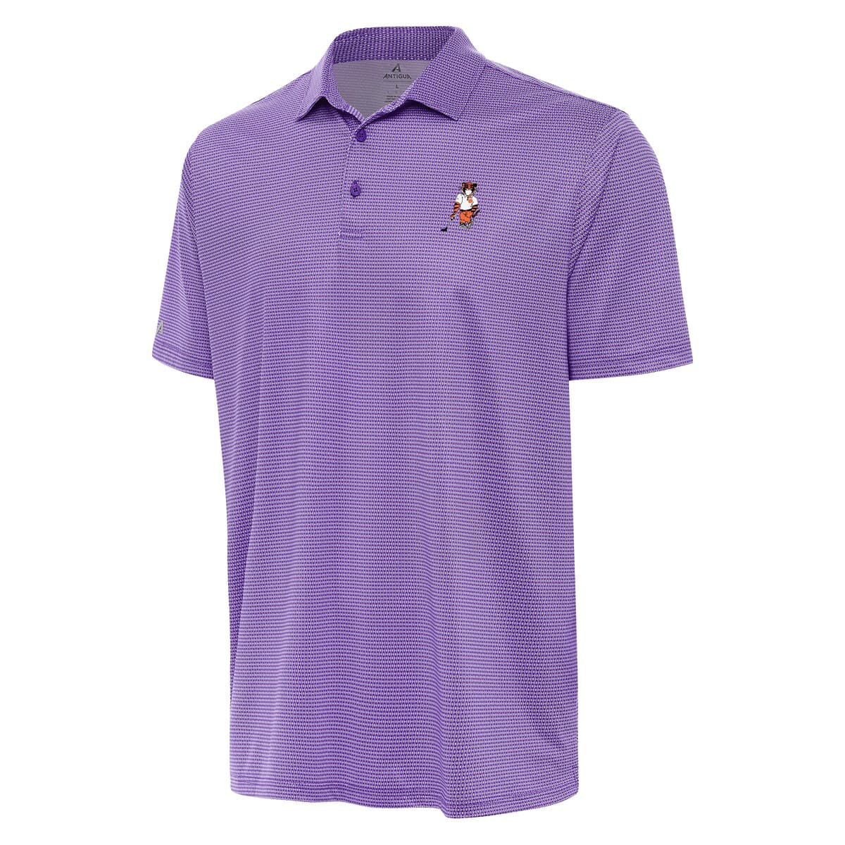 Clemson Tigers NCAA Clemson Standing Tiger Golf Rings Polo