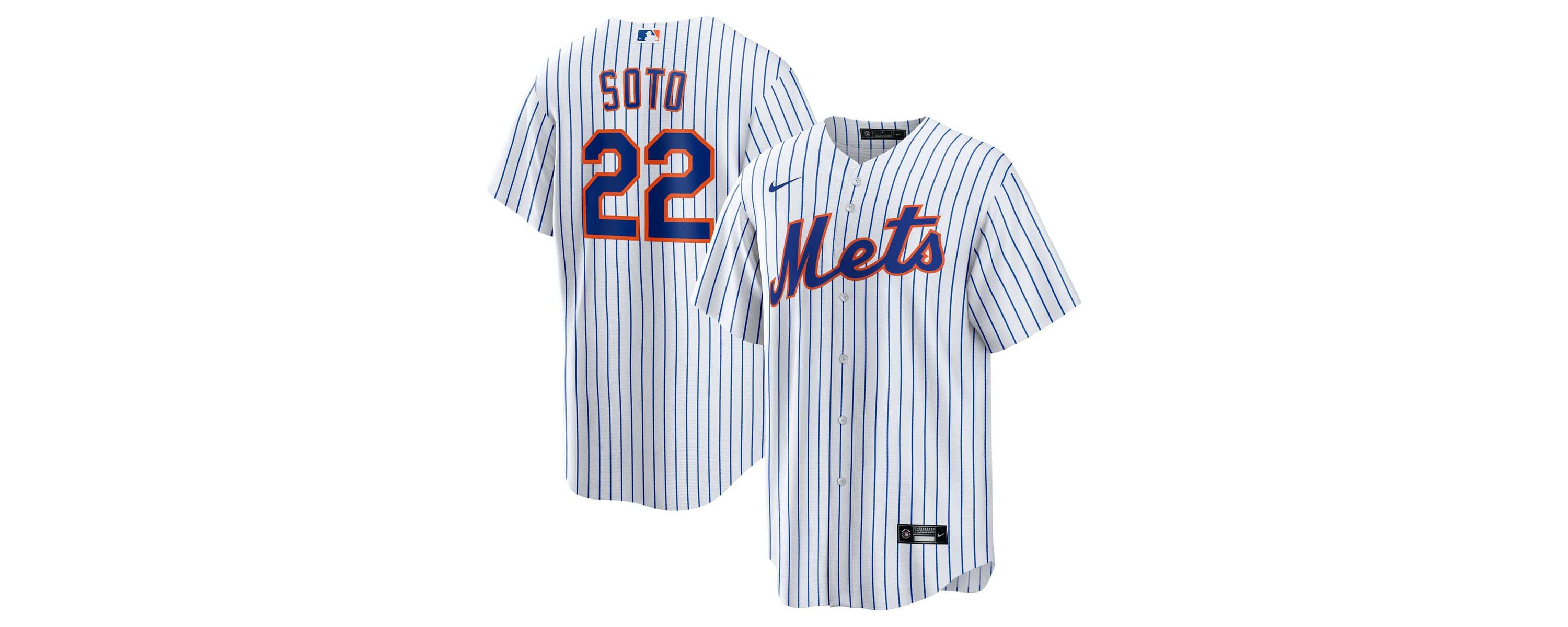 MLB Nike Juan Soto New York Mets Home Replica Player Jersey