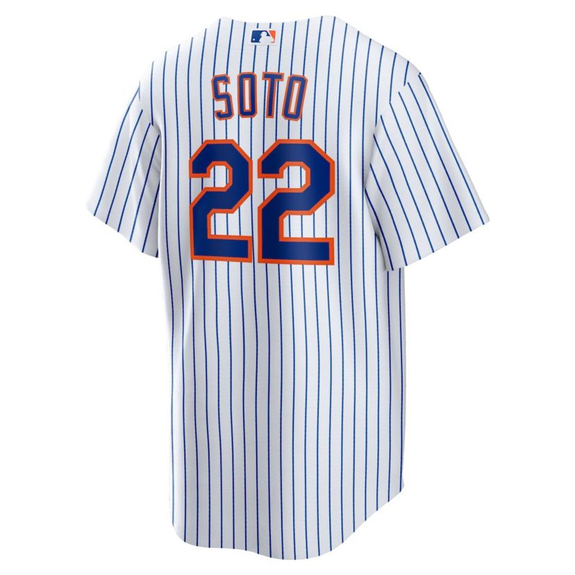 MLB Nike Juan Soto New York Mets Home Replica Player Jersey