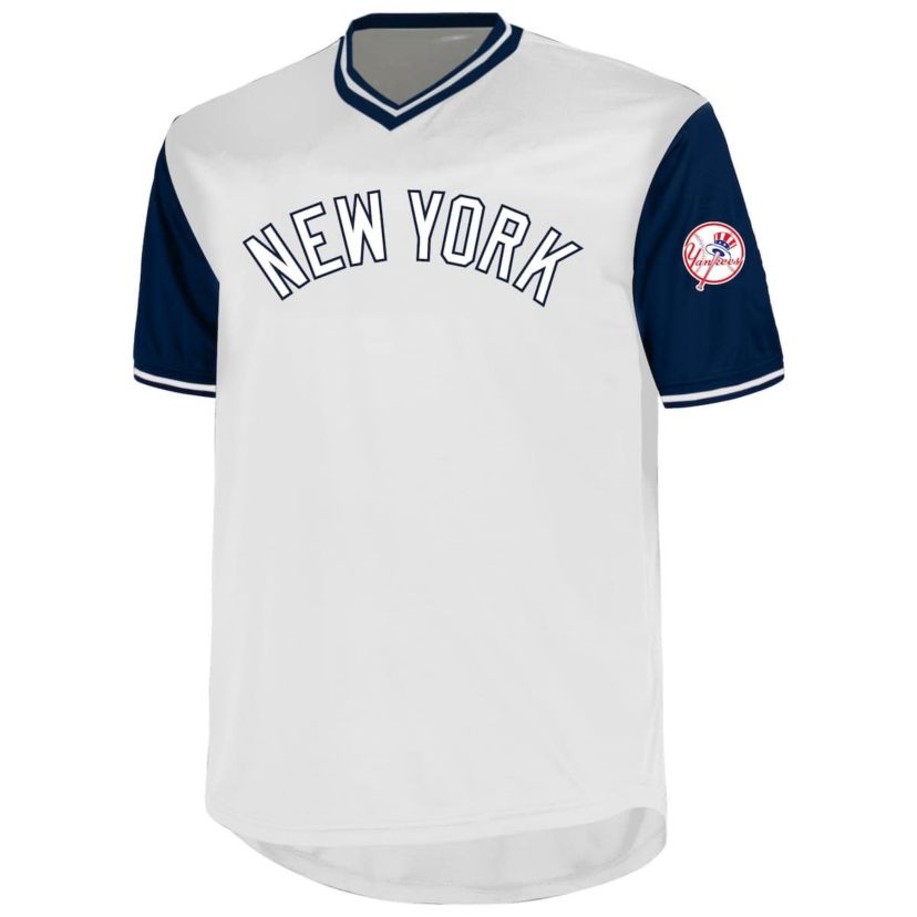 MLB Aaron Judge New York Yankees Big & Tall Name & Number Birdeye V-Neck T-Shirt