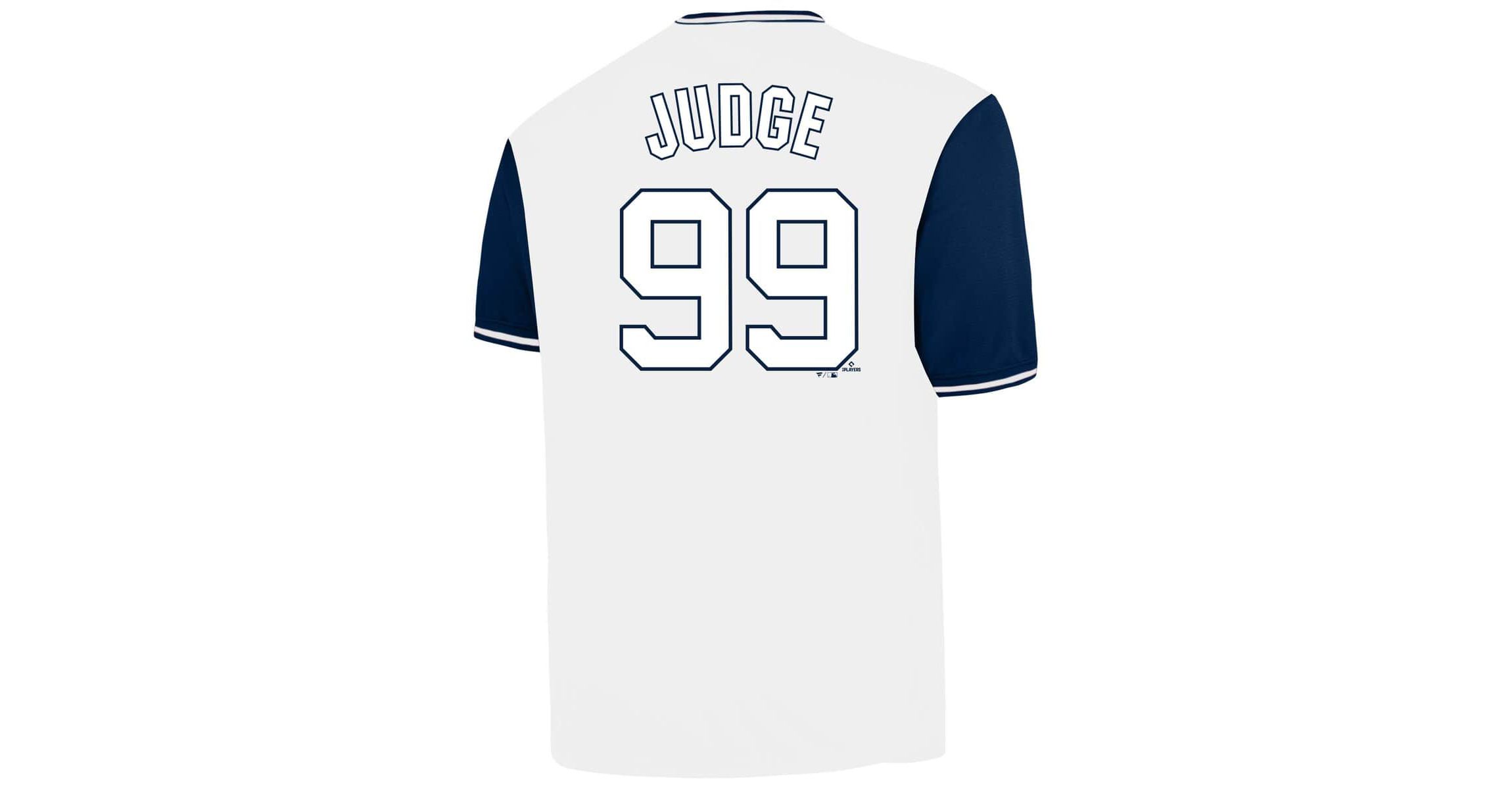 MLB Aaron Judge New York Yankees Big & Tall Name & Number Birdeye V-Neck T-Shirt