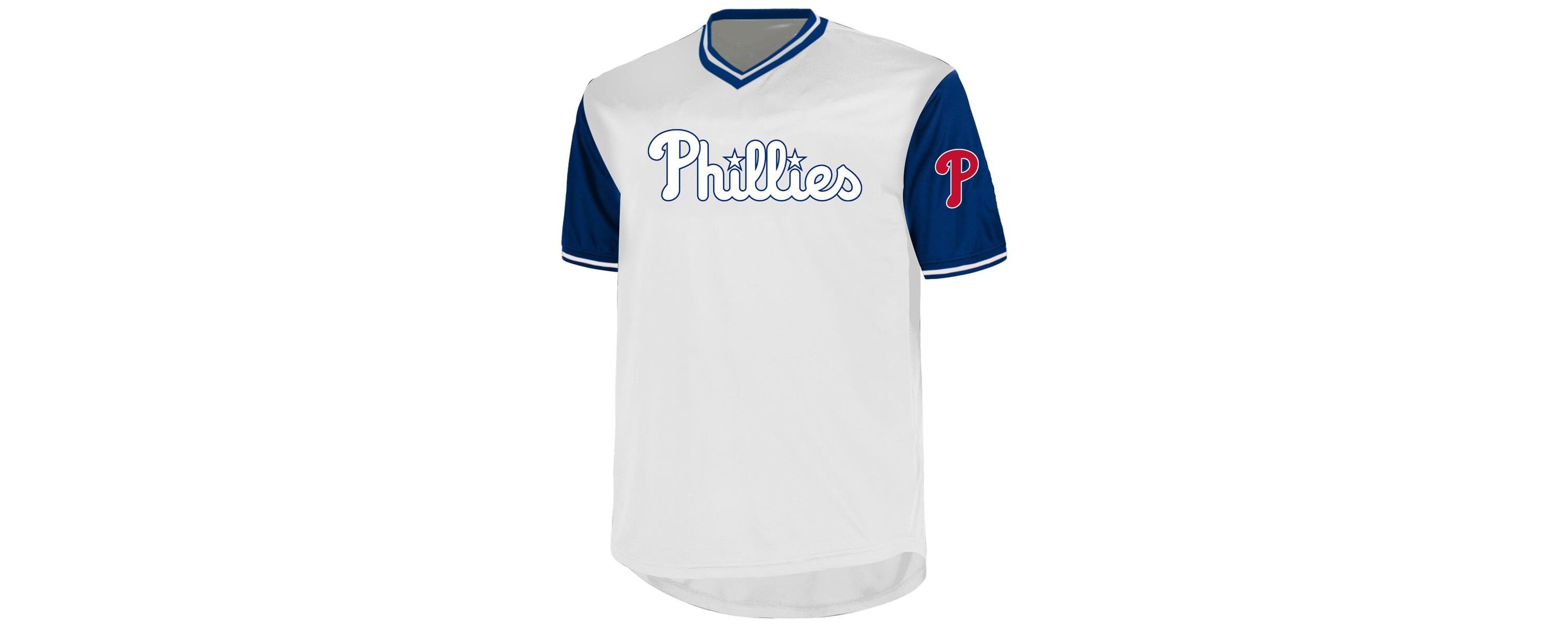 MLB Bryce Harper Philadelphia Phillies Big & Tall Name & Number Birdeye V-Neck T-Shirt