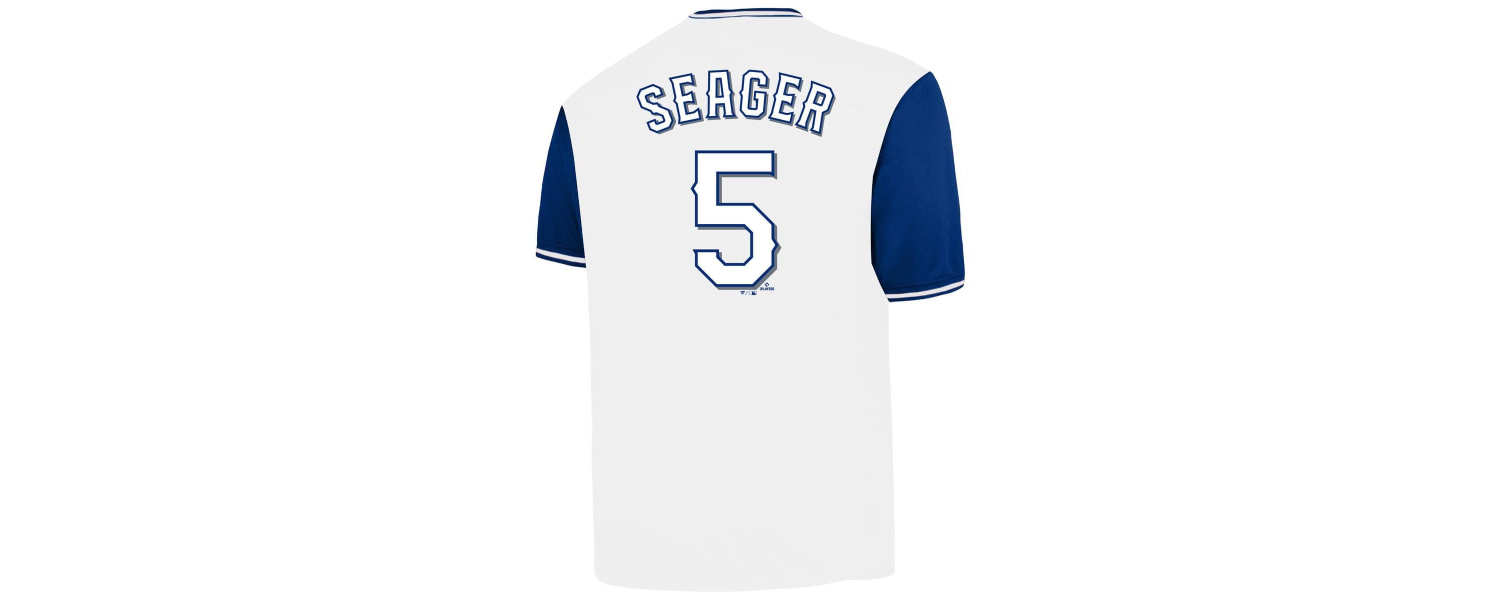 MLB Corey Seager Texas Rangers Big & Tall Name & Number Birdeye V-Neck T-Shirt