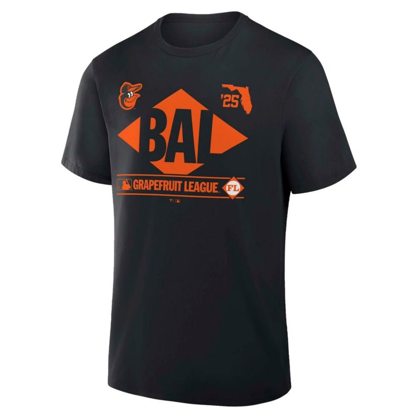 MLB Fanatics Baltimore Orioles 2025 Spring Training Grapefruit League True Icon T-Shirt