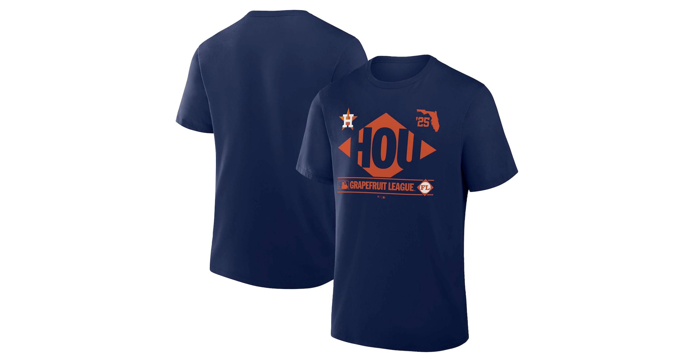MLB Fanatics Houston Astros 2025 Spring Training Grapefruit League True Icon T-Shirt