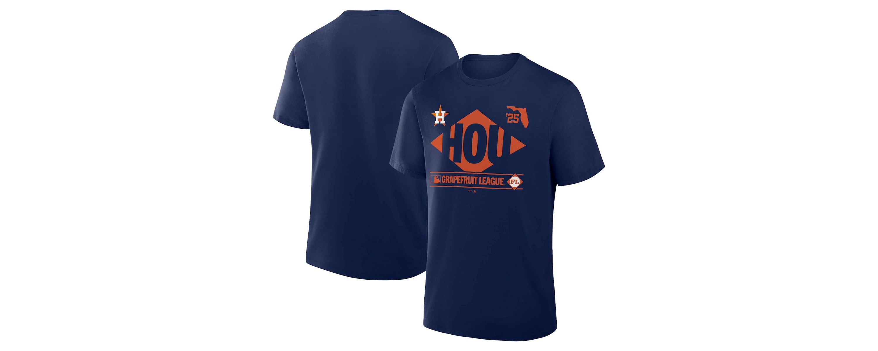 MLB Fanatics Houston Astros 2025 Spring Training Grapefruit League True Icon T-Shirt