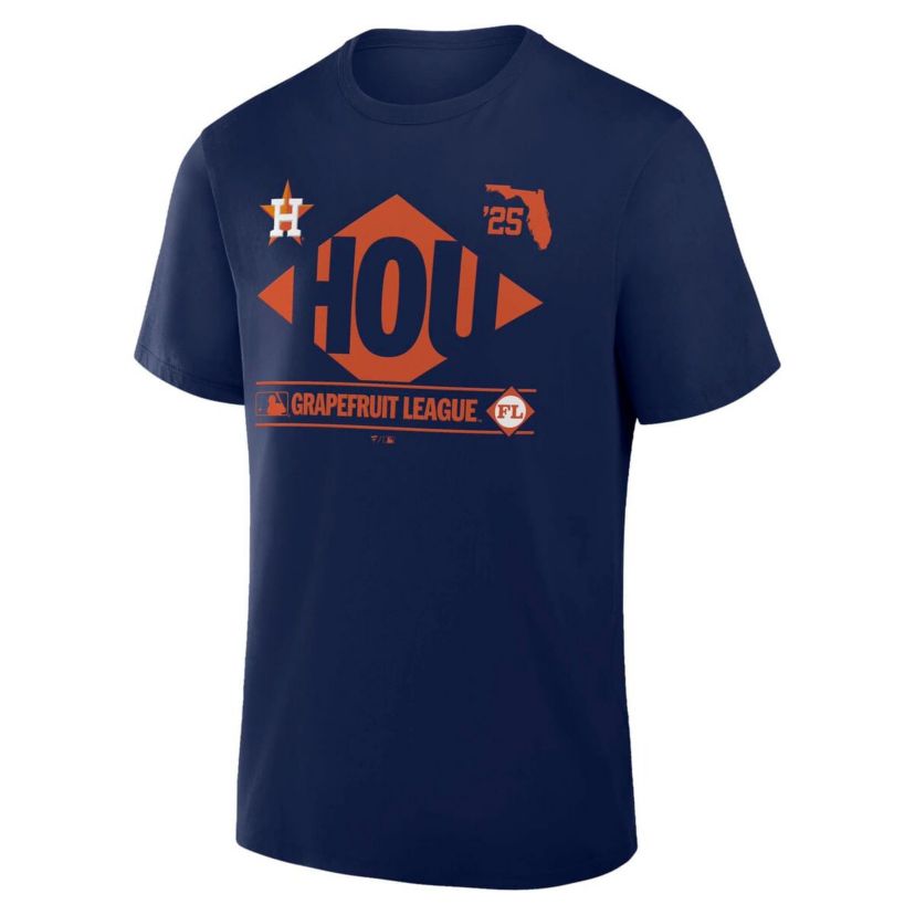MLB Fanatics Houston Astros 2025 Spring Training Grapefruit League True Icon T-Shirt
