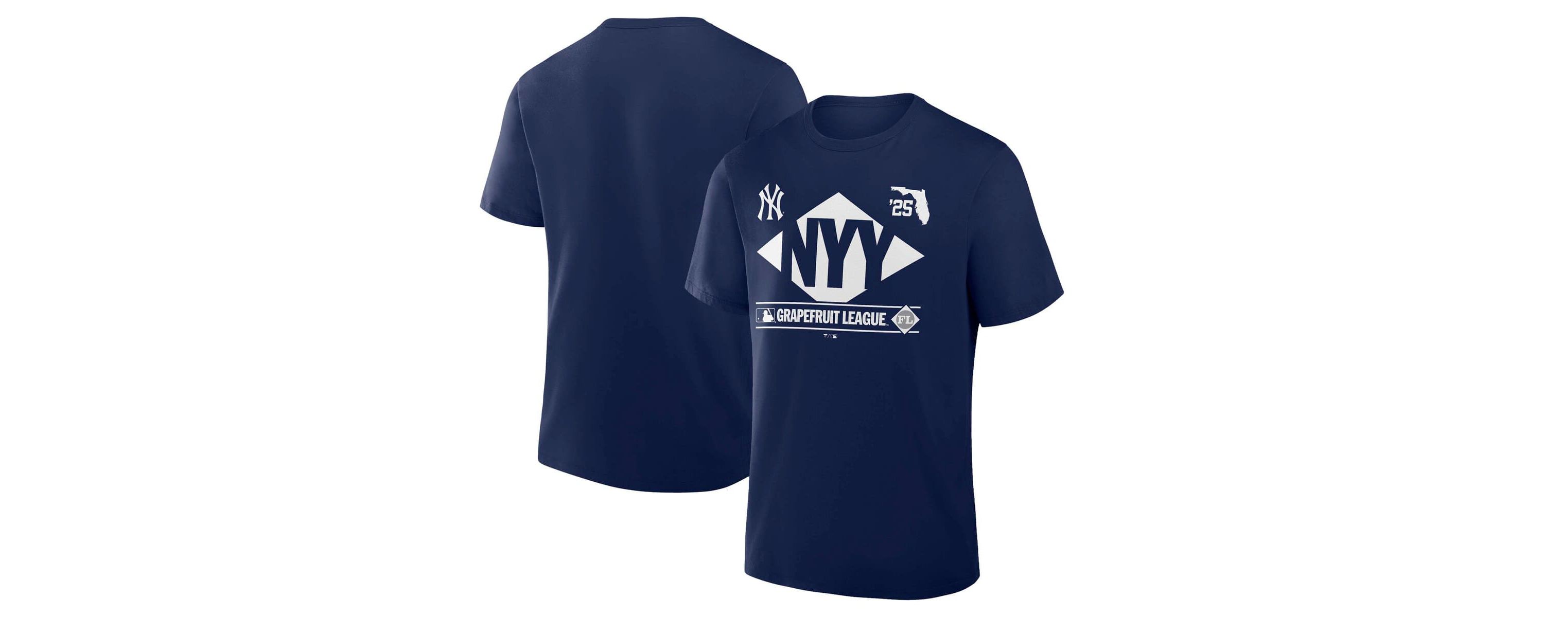 MLB Fanatics New York Yankees 2025 Spring Training Grapefruit League True Icon T-Shirt