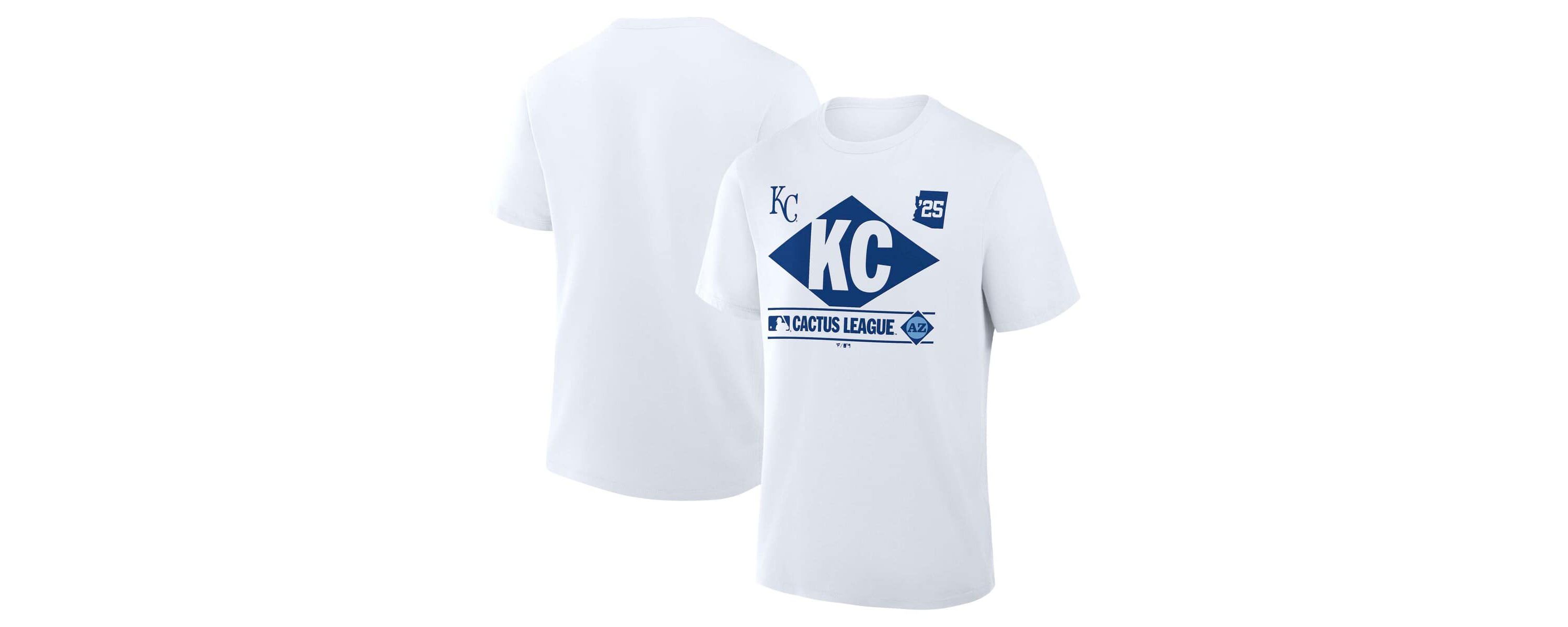 MLB Fanatics Kansas City Royals 2025 Spring Training Cactus League True Icon T-Shirt