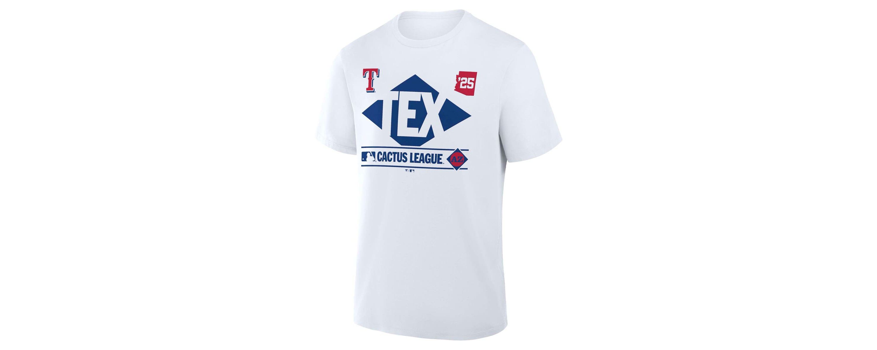 MLB Fanatics Texas Rangers 2025 Spring Training Cactus League True Icon T-Shirt