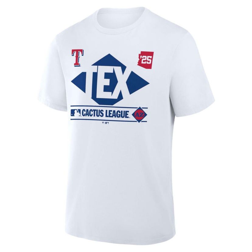 MLB Fanatics Texas Rangers 2025 Spring Training Cactus League True Icon T-Shirt