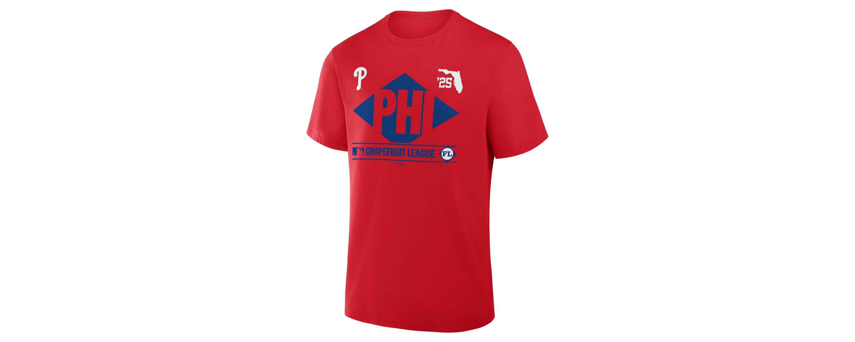 MLB Fanatics Philadelphia Phillies 2025 Spring Training Grapefruit League True Icon T-Shirt