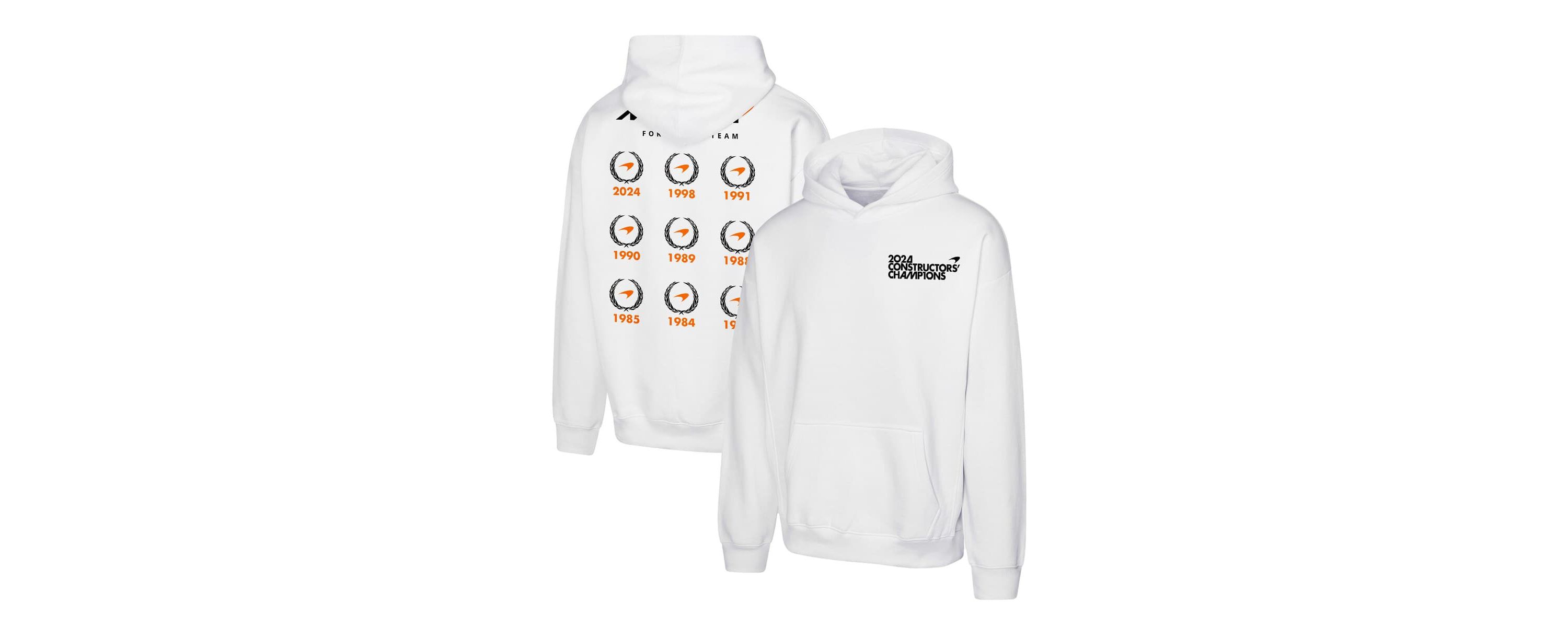 Formula 1 McLaren F1 Team 2024 Constructors Cup Podium Pullover Hoodie