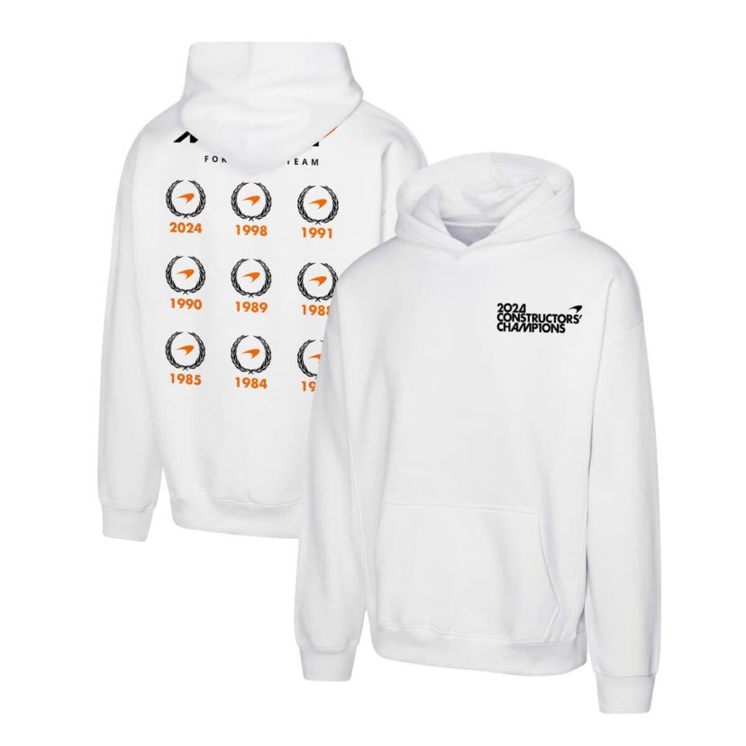 Formula 1 McLaren F1 Team 2024 Constructors Cup Podium Pullover Hoodie