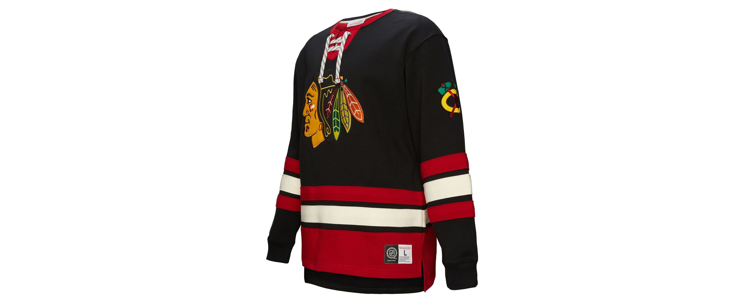 NHL Chicago Blackhawks Lace-Up Pullover Sweatshirt